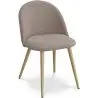 Buy Dining Chair - Upholstered in Fabric - Scandinavian Style -Bennett  Taupe 59261 - in the EU