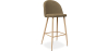 Buy Bar stool Bennett Scandinavian Design Premium - 76cm Taupe 59356 - in the EU