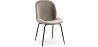 Buy Dining Chair Accent Velvet Upholstered Retro Design - Cyrus Taupe 59996 at MyFaktory