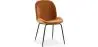 Buy Dining Chair Accent Velvet Upholstered Retro Design - Cyrus Brick 59996 in the Europe