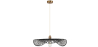 Buy Hanging Lamp Design Boho Bali Woven Bamboo - Imani Black 60001 - prices