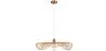 Buy Hanging Lamp Design Boho Bali Woven Bamboo - Imani Gold 60001 - in the EU