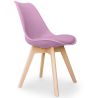 Buy Brielle Scandinavian design Chair with cushion  Pastel Purple 58293 - prices