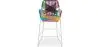 Buy Bar Stool Design Boho Bali Rattan Synthetic 75cm - Zane Multicolour 60005 at MyFaktory