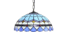 Buy Hanging Lamp Tiffany Design Glass Antique Victorian Light - Ace Multicolour 60014 - in the EU