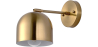 Buy Wall lamp with adjustable shade, gold brass - Bill Gold 60026 - in the EU