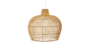 Buy Hanging Lamp Boho Bali Design Natural Rattan - Thian Natural wood 60029 - in the EU