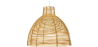 Buy Hanging Lamp Boho Bali Design Natural Rattan - Din Natural wood 60033 - in the EU