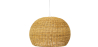 Buy Hanging Lamp Boho Bali Design Natural Rattan - Vin Natural wood 60034 - in the EU
