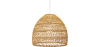 Buy Hanging Lamp Boho Bali Design Natural Rattan - 40 cm - Seam Natural wood 60044 - in the EU