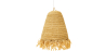 Buy Hanging Lamp Boho Bali Design Natural Raffia - Hue Natural wood 60046 - in the EU
