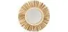 Buy Wall Mirror - Boho Bali Round Design (60 cm) - Tera Natural wood 60055 - in the EU