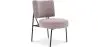 Buy Velvet upholstered dining chair - Light Pink - Hebay Light Pink 60085 - in the EU