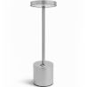 Buy Table Lamp Modern Rechargeable USB LED – Dimmable Light – Yureh Silver 60099 at MyFaktory