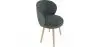 Buy Velvet upholstered dining chair  - Seranda Dark grey 60081 - in the EU