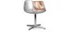 Buy Brandy Chair Aviator - Premium Leather & Aluminium Brown 48384 - prices
