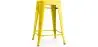 Buy Bar Stool - Industrial Design - 60cm - New Edition - Metalix Yellow 60122 home delivery