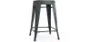 Buy Bar Stool - Industrial Design - 60cm - New Edition - Metalix Dark grey 60122 in the Europe