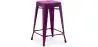 Buy Bar Stool - Industrial Design - 60cm - New Edition - Metalix Purple 60122 at MyFaktory