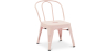 Buy Kid chair Bistrot Metalix Industrial Metal - New Edition Pink 60134 - in the EU