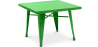 Buy Kid Table Bistrot Metalix Industrial Metal - New Edition Green 60135 - in the EU