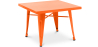 Buy Kid Table Bistrot Metalix Industrial Metal - New Edition Orange 60135 in the Europe