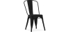 Buy Dining chair Bistrot Metalix industrial Metal - New Edition Black 60136 - prices