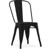 Buy Dining chair Bistrot Metalix industrial Metal - New Edition Black 60136 - in the EU
