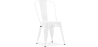 Buy Dining chair Bistrot Metalix industrial Metal - New Edition White 60136 in the Europe