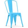 Buy Dining chair Bistrot Metalix industrial Metal - New Edition Turquoise 60136 with a guarantee