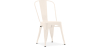 Buy Dining chair Bistrot Metalix industrial Metal - New Edition Cream 60136 in the Europe