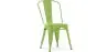 Buy Dining chair Bistrot Metalix industrial Metal - New Edition Light green 60136 - in the EU