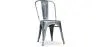 Buy Dining chair Bistrot Metalix industrial Metal - New Edition Industriel 60136 with a guarantee