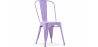 Buy Dining chair Bistrot Metalix industrial Metal - New Edition Pastel Purple 60136 with a guarantee