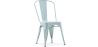 Buy Dining chair Bistrot Metalix industrial Metal - New Edition Pale Green 60136 home delivery