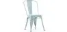 Buy Dining chair Bistrot Metalix industrial Metal - New Edition Pale Green 60136 at MyFaktory
