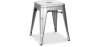 Buy Industrial Design Stool - 45cm - New Edition - Metalix Silver 60139 - in the EU