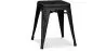 Buy Industrial Design Stool - 45cm - New Edition - Metalix Black 60139 at MyFaktory