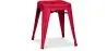 Buy Industrial Design Stool - 45cm - New Edition - Metalix Red 60139 in the Europe