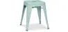 Buy Industrial Design Stool - 45cm - New Edition - Metalix Pale Green 60139 in the Europe
