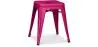Buy Industrial Design Stool - 45cm - New Edition - Metalix Fuchsia 60139 - in the EU
