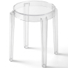 Buy Stool 47cm - Design Transparent - Pauline  Transparent 29572 - in the EU