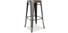Buy Bar Stool - Industrial Design - 76cm - Metalix Metallic bronze 60148 - prices