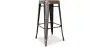 Buy Bar Stool – Industrial Style – Steel – 76 cm – Metalix Metallic bronze 60148 - in the EU