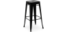 Buy Bar Stool - Industrial Design - 76cm - Metalix Black 60148 - prices