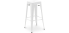 Buy Bar Stool - Industrial Design - 76cm - Metalix White 60148 at MyFaktory