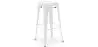 Buy Bar Stool – Industrial Style – Steel – 76 cm – Metalix White 60148 - prices