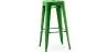 Buy Bar Stool – Industrial Style – Steel – 76 cm – Metalix Green 60148 at MyFaktory