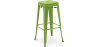 Buy Bar Stool - Industrial Design - 76cm - Metalix Light green 60148 with a guarantee