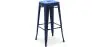 Buy Bar Stool – Industrial Style – Steel – 76 cm – Metalix Dark blue 60148 home delivery